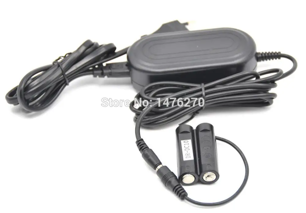Адаптер питания для Canon A1300 A1400 A800 A810 SX150 IS SX160 с адаптером батарей типа АА разъемом