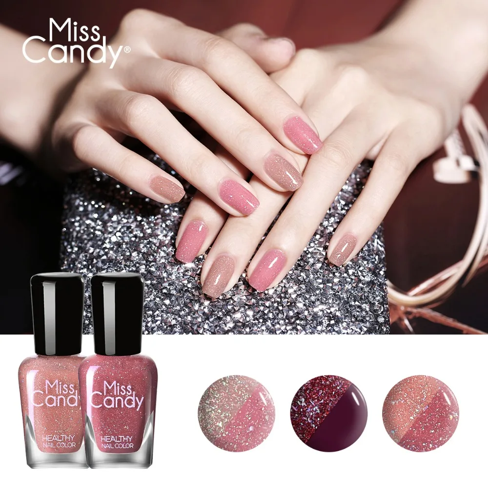 Miss Candy Health Peel Набор лаков для ногтей нетоксичный, безвкусный и безопасный Пилинг Набор лаков для ногтей