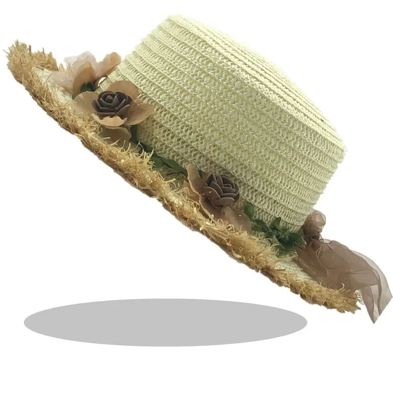 Лидер продаж летняя и весенняя женская шляпа на плоской подошве с высоким