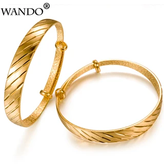 WANDO, новинка, модный уникальный Дубай, золотой цвет, модный браслет, звено цепи, роскошные ювелирные изделия, подарок, женские браслеты \ браслеты, ювелирное изделие, B19