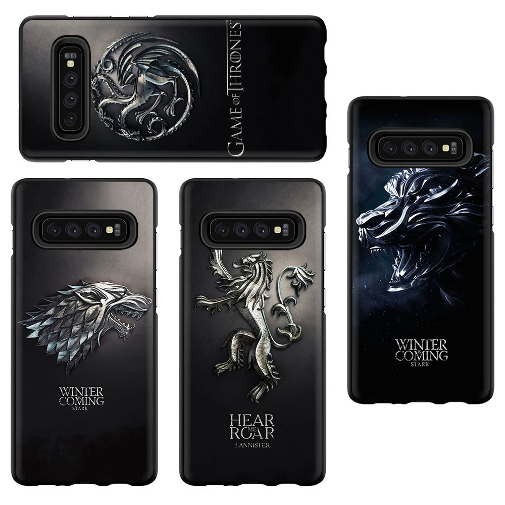 В Игра престолов силиконовый чехол для мобильного телефона чехол для Galaxy S6 S7 край S8 S9 S10 плюс S10e Note 8 9 J6 A6 плюс A8 A9