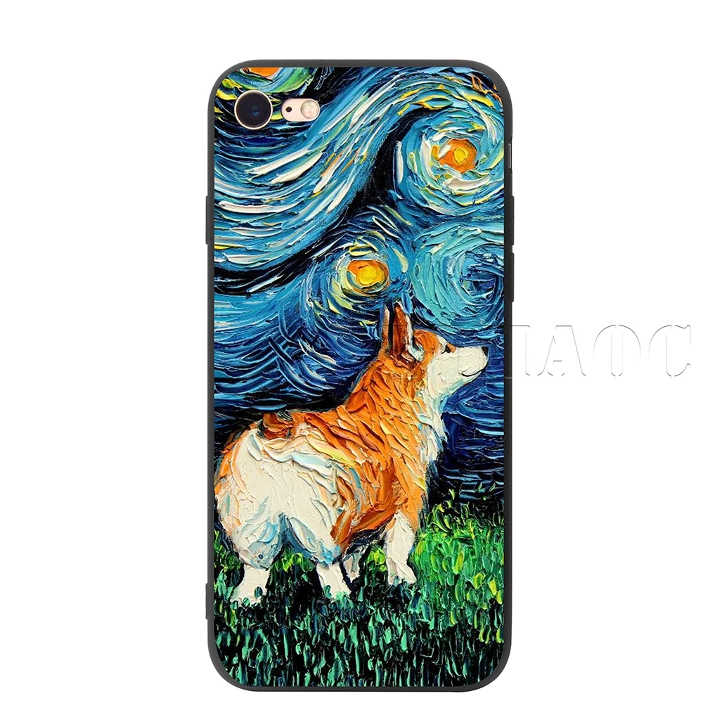 YIMAOC милый силиконовый мягкий чехол корги для iPhone 11 Pro XS Max XR X 8 7 6 6S Plus 5 5S SE - Цвет: 5