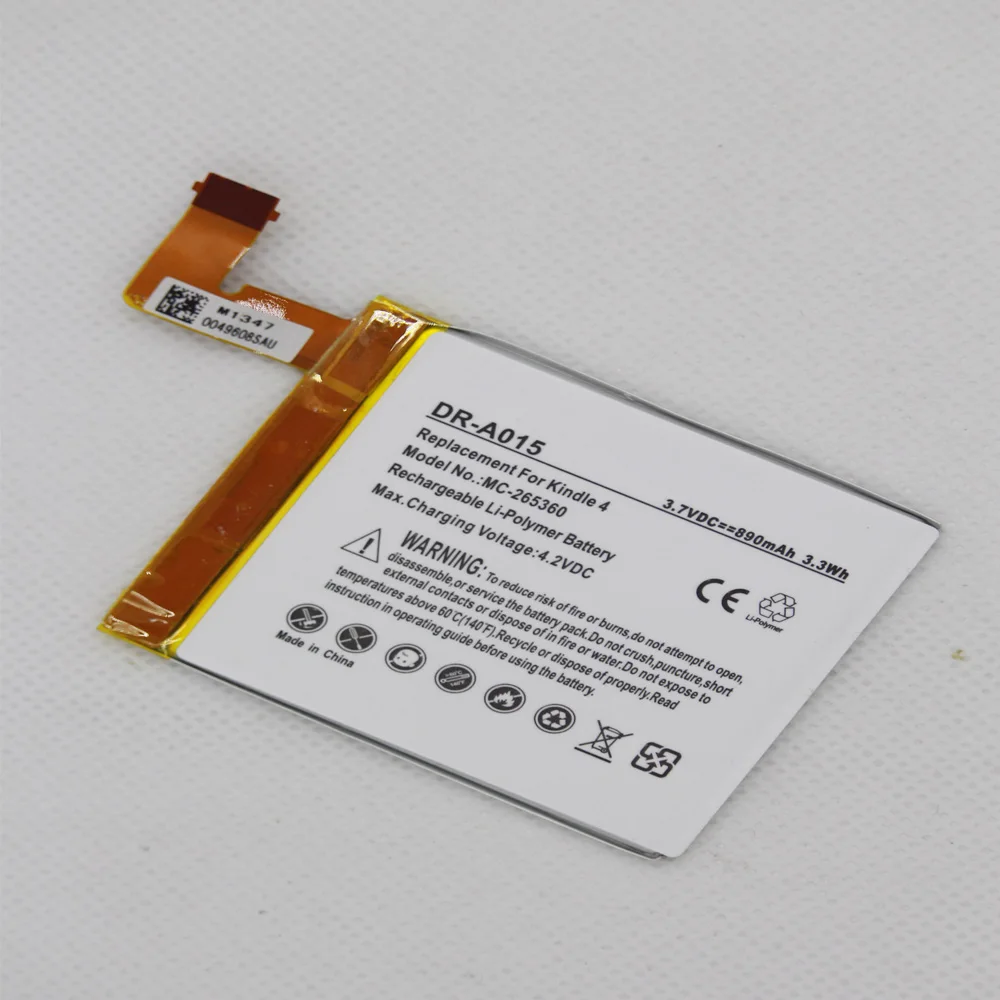5 шт./лот ISUNOO DR-A015 890 мАч батарея для Kindle 4 6 D01100 515-1058-01 MC-265360 S2011-001-S | Мобильные