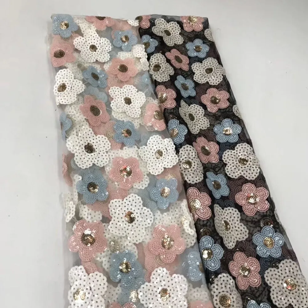 Новинка 2019 Африканский сетчатый материал французские кружева ткань свадебная