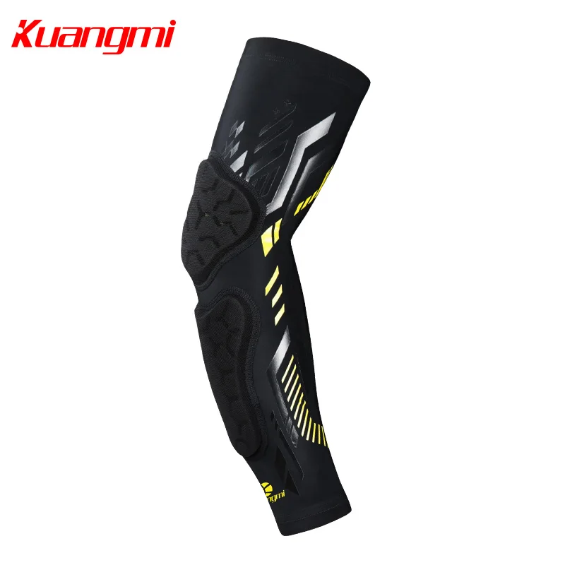 Kuangmi 2 PCS Ellenbogen Unterstützung Sleeve Schutz für Gewichtheben Tennis Brace Gym Power Crash Sport Basketball Elastische Pads