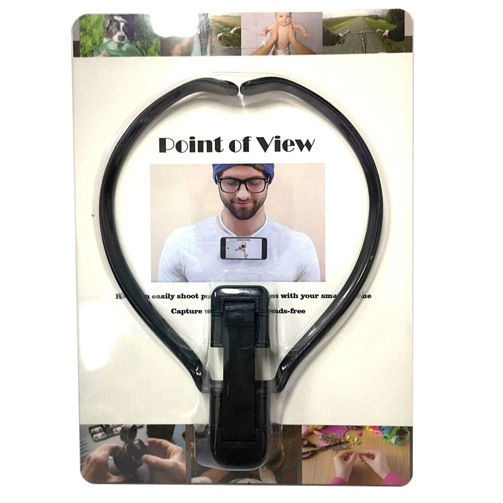 JINSERTA держатель для камеры на шею для GOpro 7 6 5 xiaomi yi Hands Free держатель для телефона удобный держатель для смартфона до " камеры