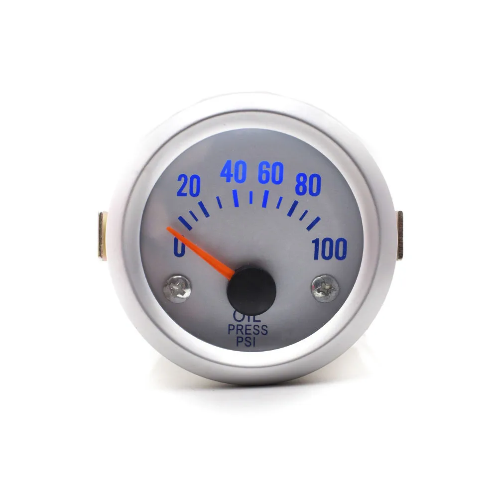 oil press gauge 2 дюйма 52 мм авто boost вакуумметр воды датчик температуры масла датчик температуры датчик давления масла в метр тахометр RPM - Цвет: oil press gauge