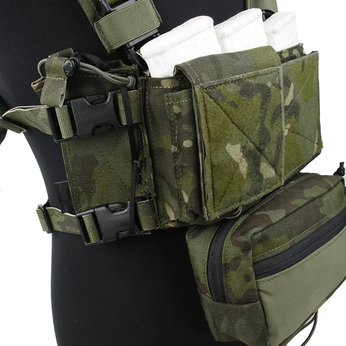 TMC Cordura Multicam тропическая SS Боевая микро-нагрудная установка светильник Кая