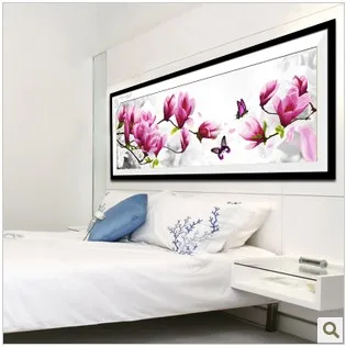 Распродажа с фабрики вышивка крестиком набор печатная Ткань 3D твердый цветок