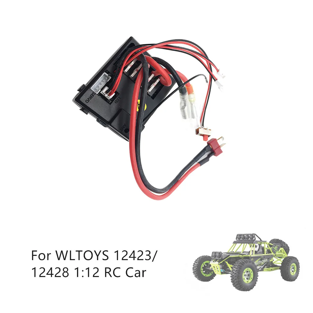 Модель частей приемника ESC Servo 3в1 является WLTOYS 12423/12428 1:12 RC автозапчасти 3-в-1 плата
