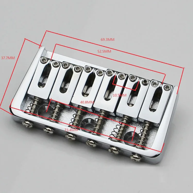 Электрогитарный мост 6 струн гитарный гитарные части|Детали и аксессуары для