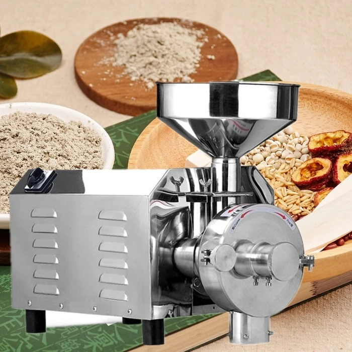 Электрический бобов муки получить мельница дробилка зерна травяной хлопья Кофе