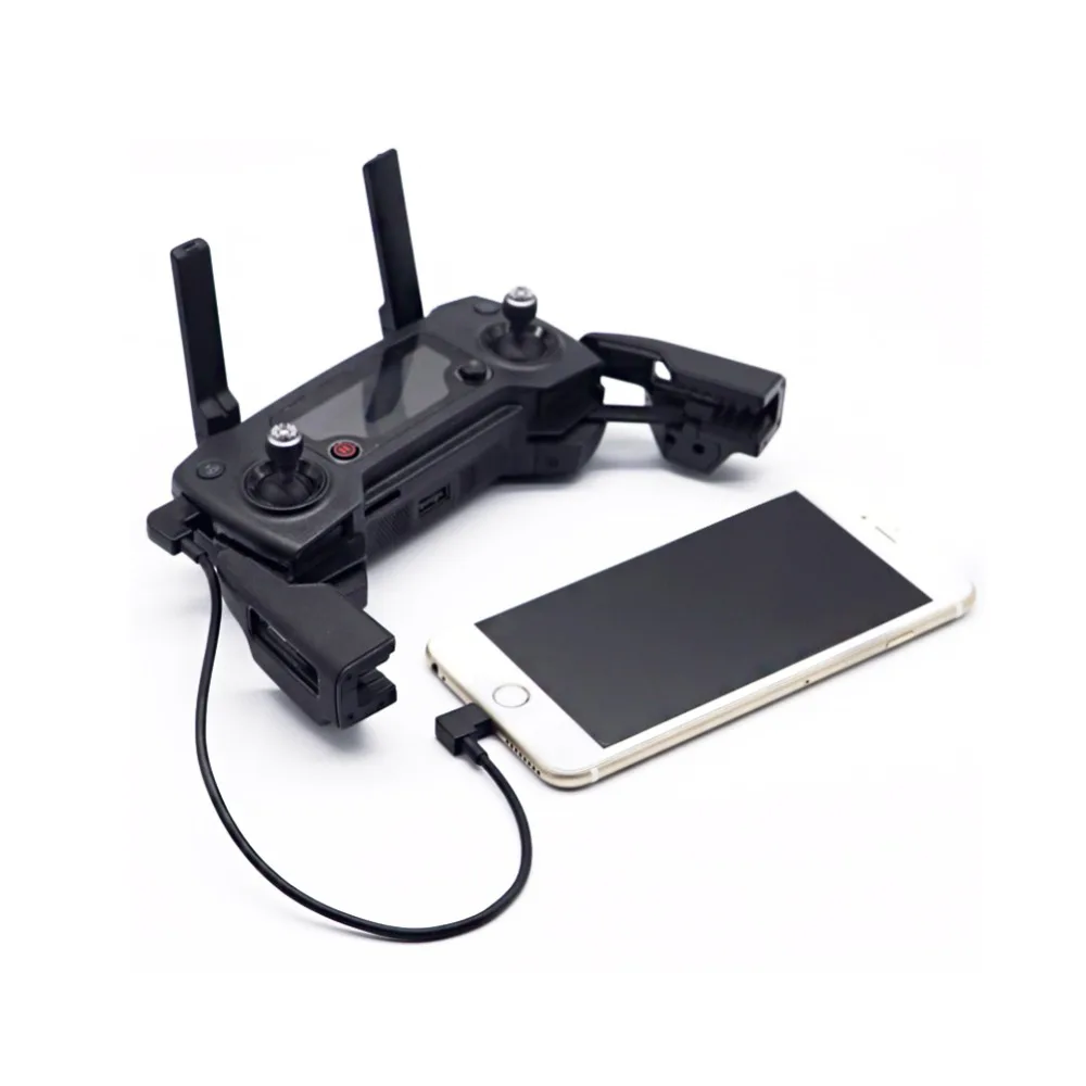 FPV Micro USB для освещения/type C/Micro USB OTG кабель для передачи данных для IPhone iPad DJI Osmo Карманный адаптер Spark/MAVIC Pro 2 управление воздухом