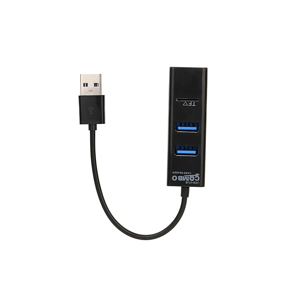 Мульти usb 2 в 1 комбо 3 порта USB 0 концентратор разветвитель карт ридер для SD TF Micro ПК