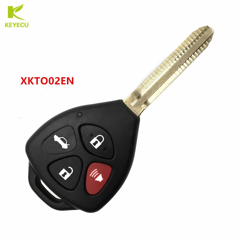 MODEL D KEYECU 5 шт. XHORSE универсальный дистанционный ключ проводной для VVDI ключ инструмент VVDI2-проводной для моделей Toyota - Количество кнопок: MODEL D