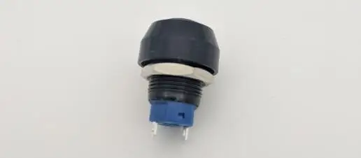 Zusen 12 мм(ZS12B-10Z/J/A) Вкл/Выкл черный оксид алюминия 1NO фиксация микропереключатель кнопочный переключатель