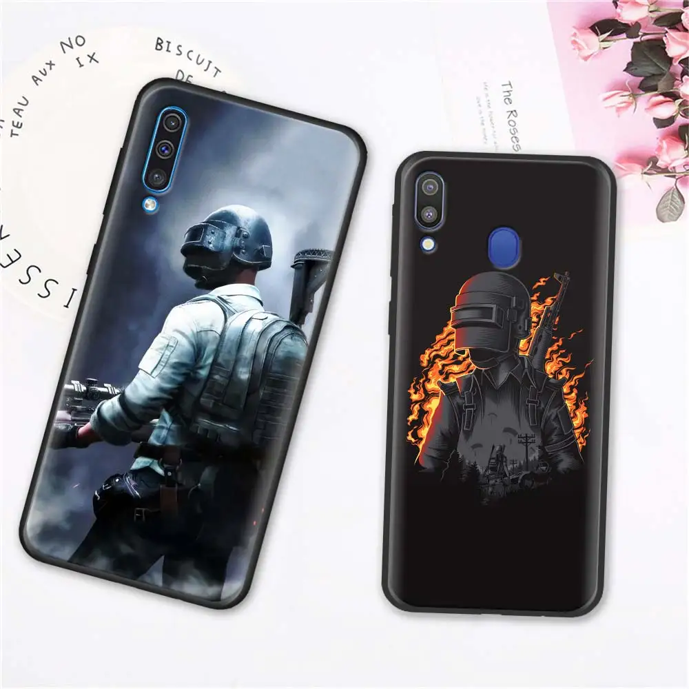 Мягкие телефонные чехлы PUBG с изображением игры курицы для Samsung Galaxy A50 A70 A10 A30 A20e A20s