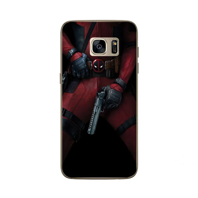 For Samsung Galaxy S5 Cool Ironman Deadpool Batman Spiderman Design Soft Case Covers Funda Coque Capa |