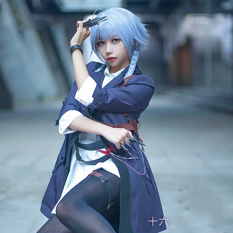 Игра! Костюм для косплея Сакуя изаеи из Touhou Project костюм горничной алого дьявола