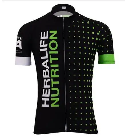 Новинка 2019 Мужская велосипедная команда Pro Велоспорт Herbalife Джерси дышащий