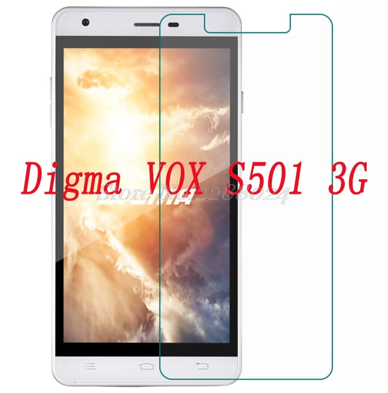 Закаленное стекло 9H для смартфона Digma VOX S501 3G 5 дюймов Взрывозащищенная защитная