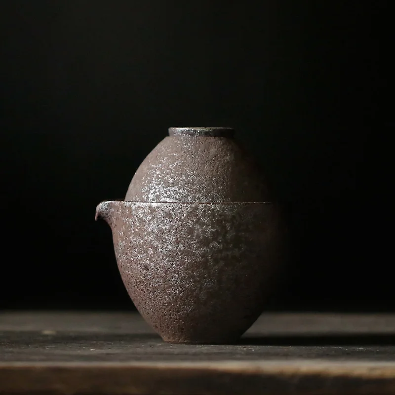 Style B TANGPIN, винтажный Японский чайник, керамический чайник, gaiwan, чайные чашки, портативный, для путешествий, офиса, чайный набор - Цвет: Style B