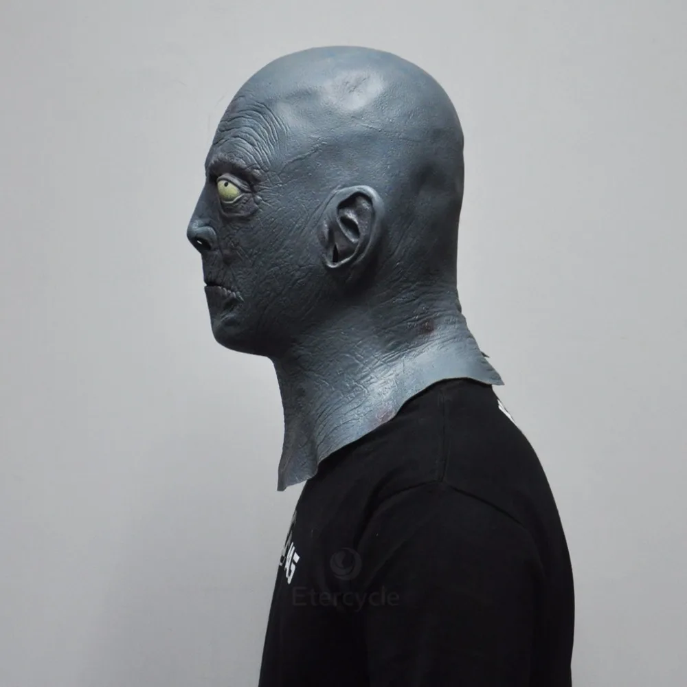 Маскарадная маска на Хэллоуин латексные маски страшный старый человек для