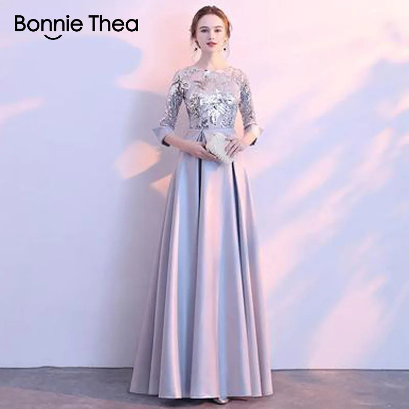 Bonnie Thea женское летнее элегантное вечернее платье, высокое качество, золотые блестки, модное платье, новинка