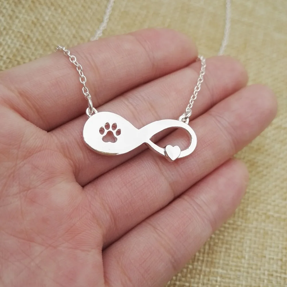 Ожерелье женское с принтом Собачья лапа | Украшения и аксессуары