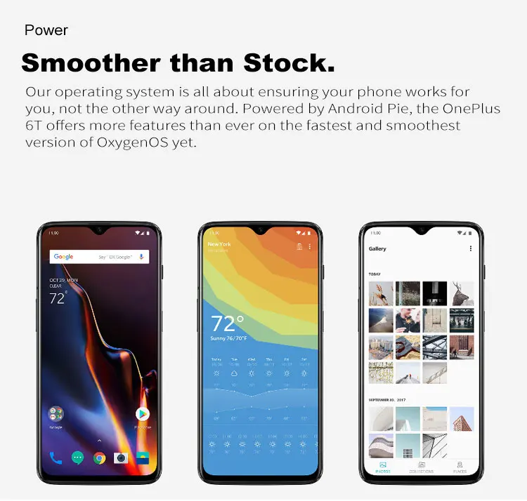 Мобильный телефон с глобальной версией Oneplus 6 T, 8 ГБ ОЗУ, 128 Восьмиядерный процессор Snapdragon 845, 6,41 дюйма, двойная камера, экран мобильного телефона