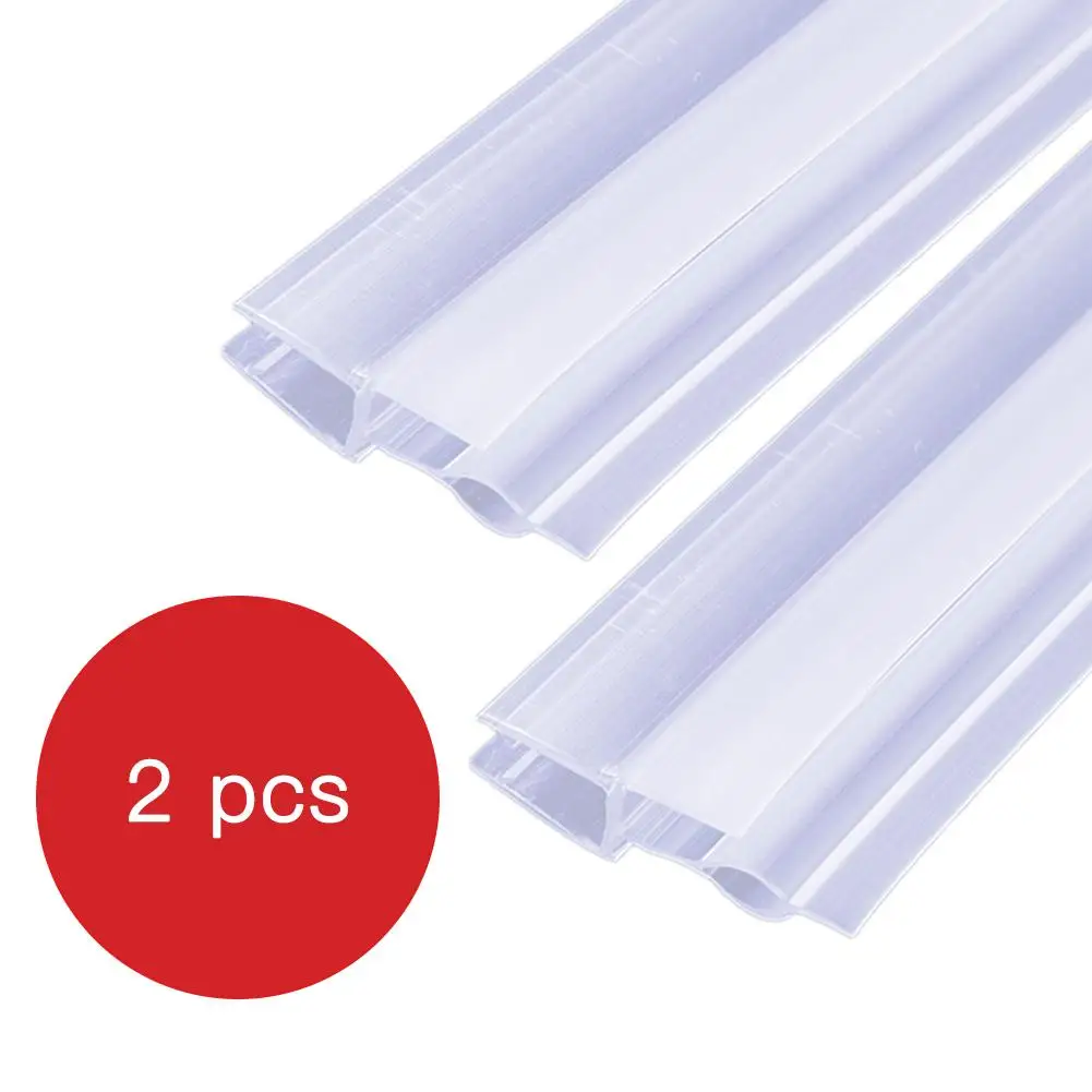 2 шт. набор уплотнительных полосок для душа водонепроницаемые резиновые