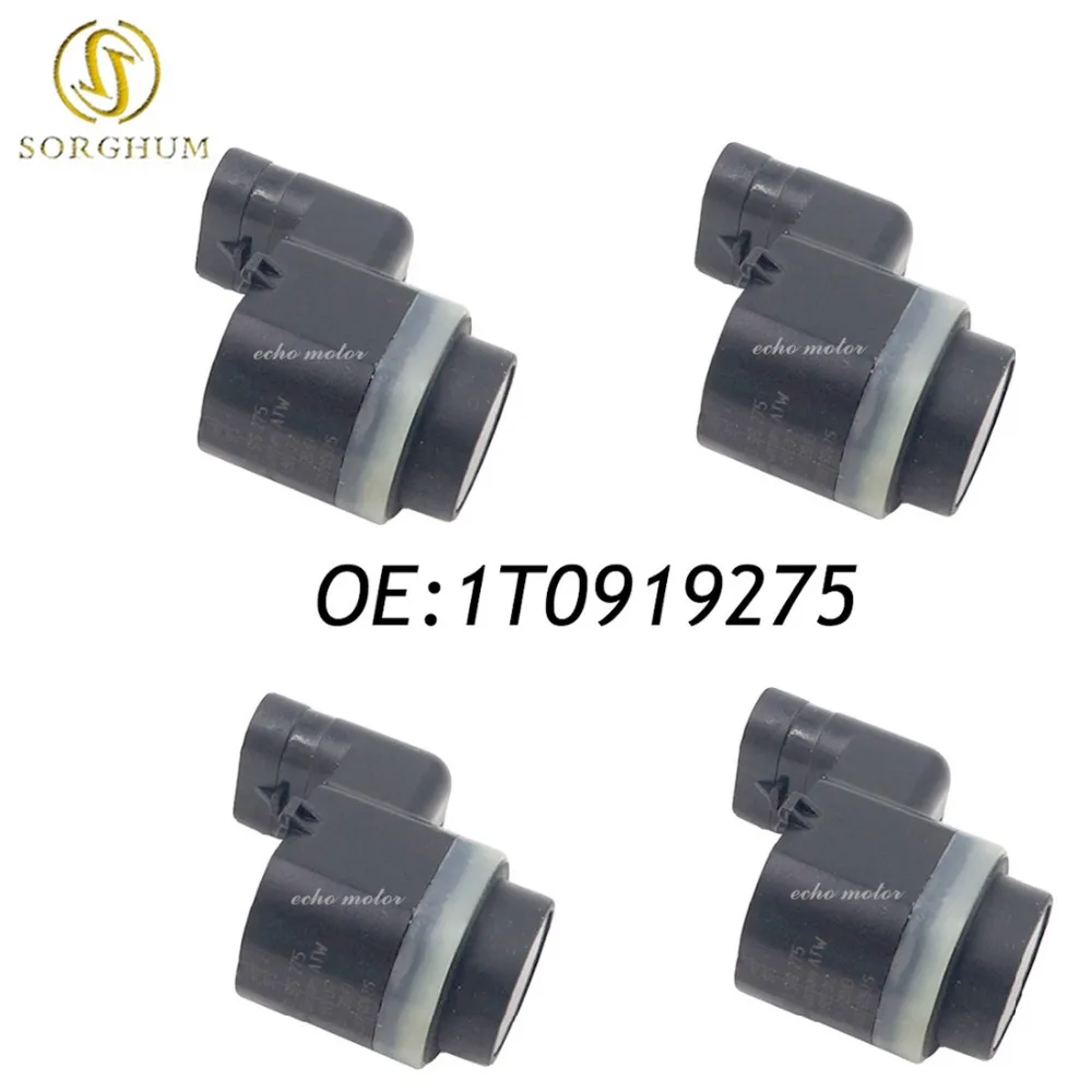

New 4pcs 1T0919275 PDC Parking Sensor Bumper Object Reverse Assist Radar for VW