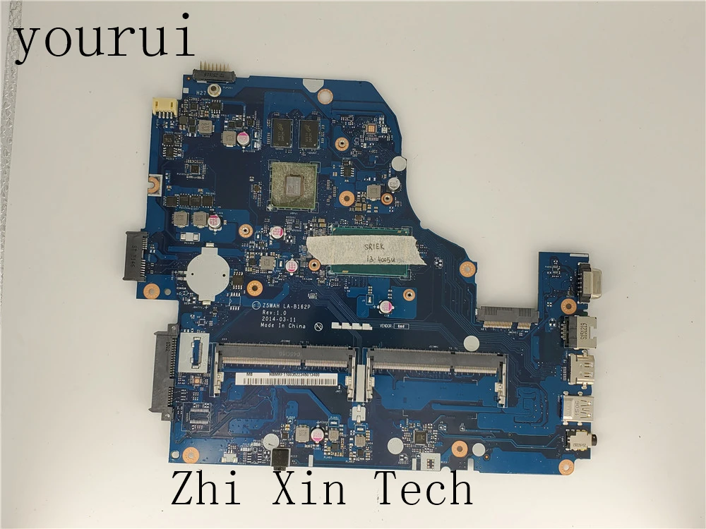 Оригинальная материнская плата yourui Z5WAH стандарта DDR3 для ноутбука Acer Aspire 100%