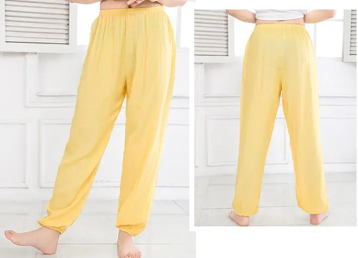 Брюки унисекс из хлопка для детей и взрослых 13 цветов летние весенние штаны