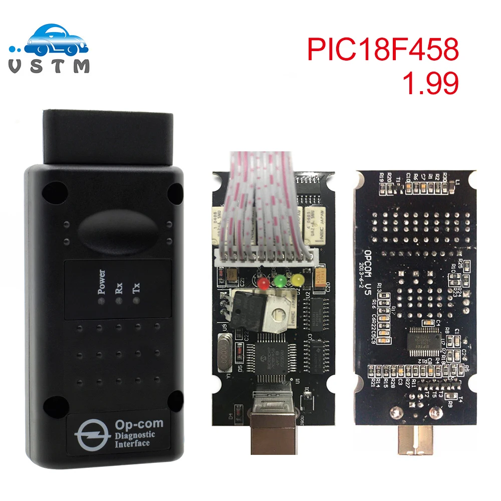 OBD2 OPCOM V1.99 1,95 1,78 1,70 для Opel OP COM OP-COM с прошивкой PIC18F458 V1.95 A+ диагностический инструмент для Opel OP COM
