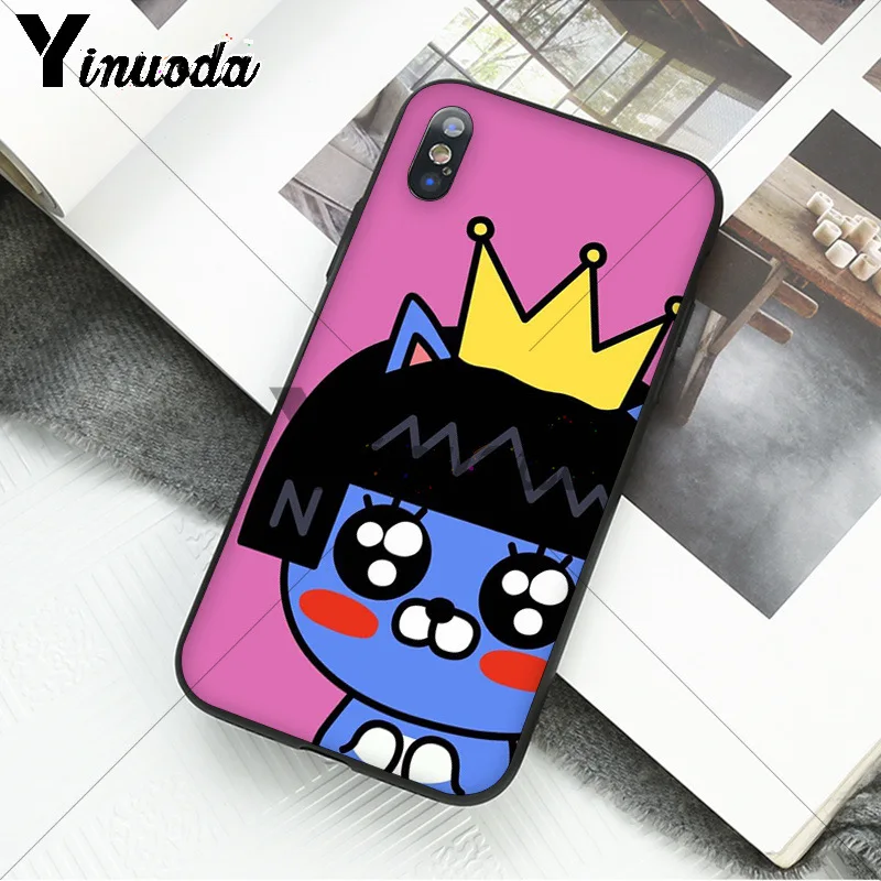 Yinuoda Корейский мультфильм Забавный друг какао чехол для телефона для iPhone 8 7 6 6S Plus X XS MAX 5 5S SE XR 11 11pro 11promax