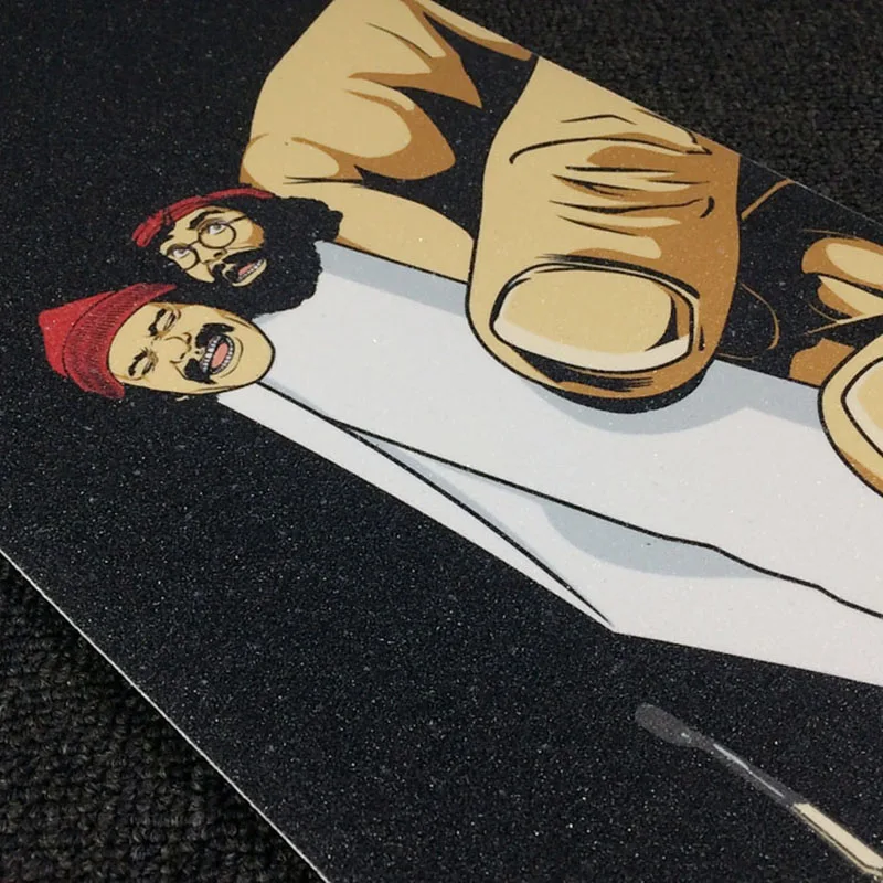 Бесплатная доставка лента для скейтборда дышащие отверстия размер 83x23см | Спорт и