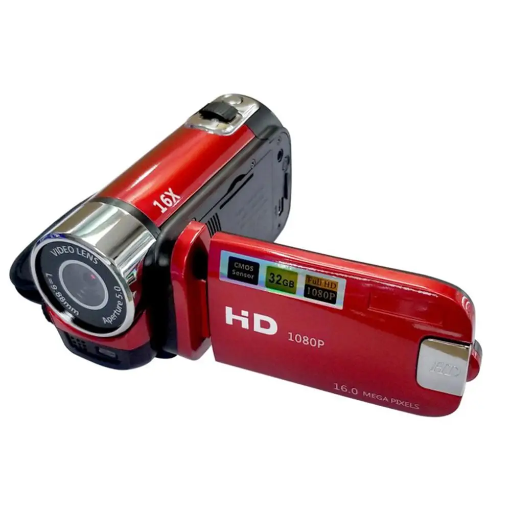 Full HD 1080P Портативная спортивная видеокамера с поворотом на 270 градусов 16 МП