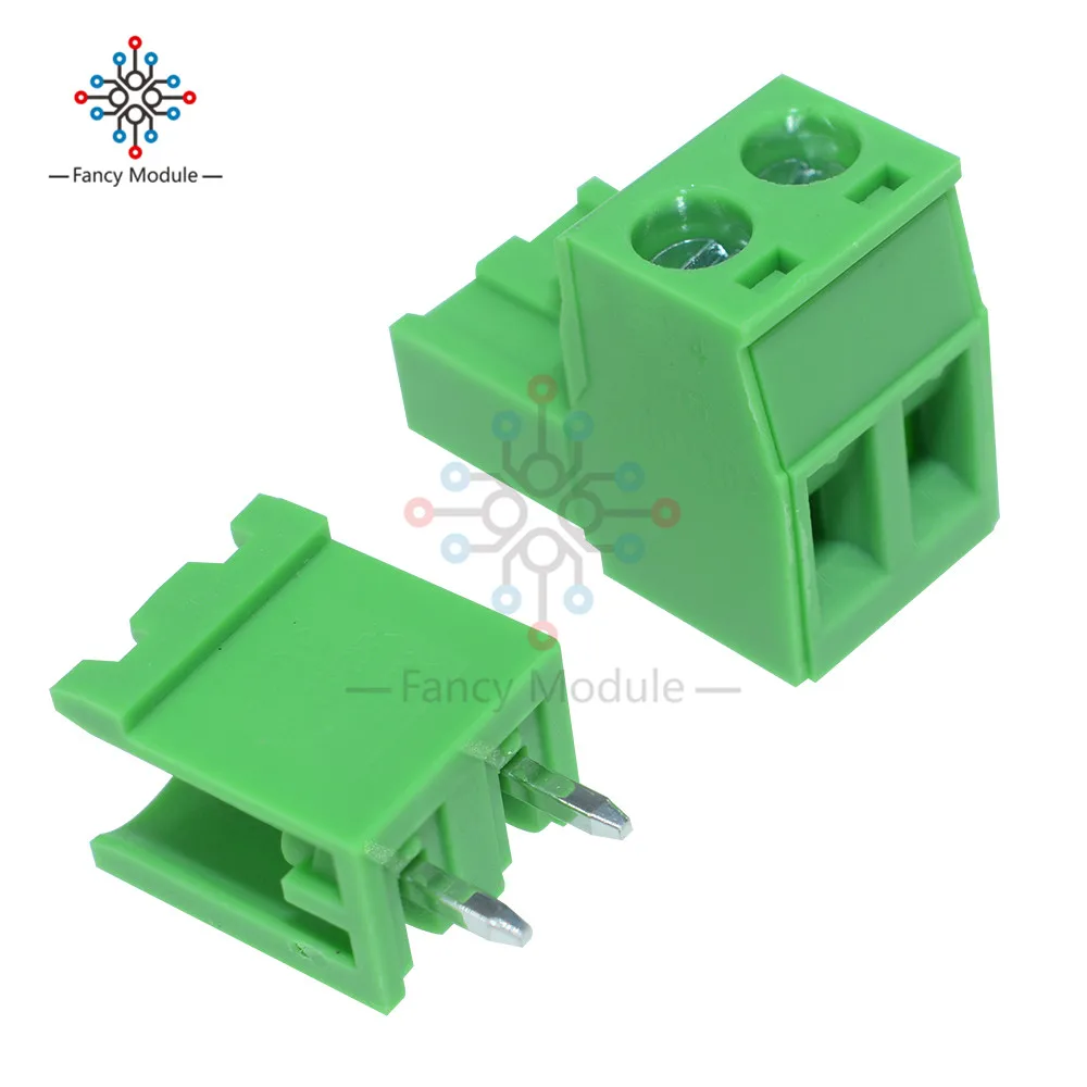 10 шт. KF2EDGK KF-2P 2PIN правый угол вставной терминал Contor 5,08 мм шаг
