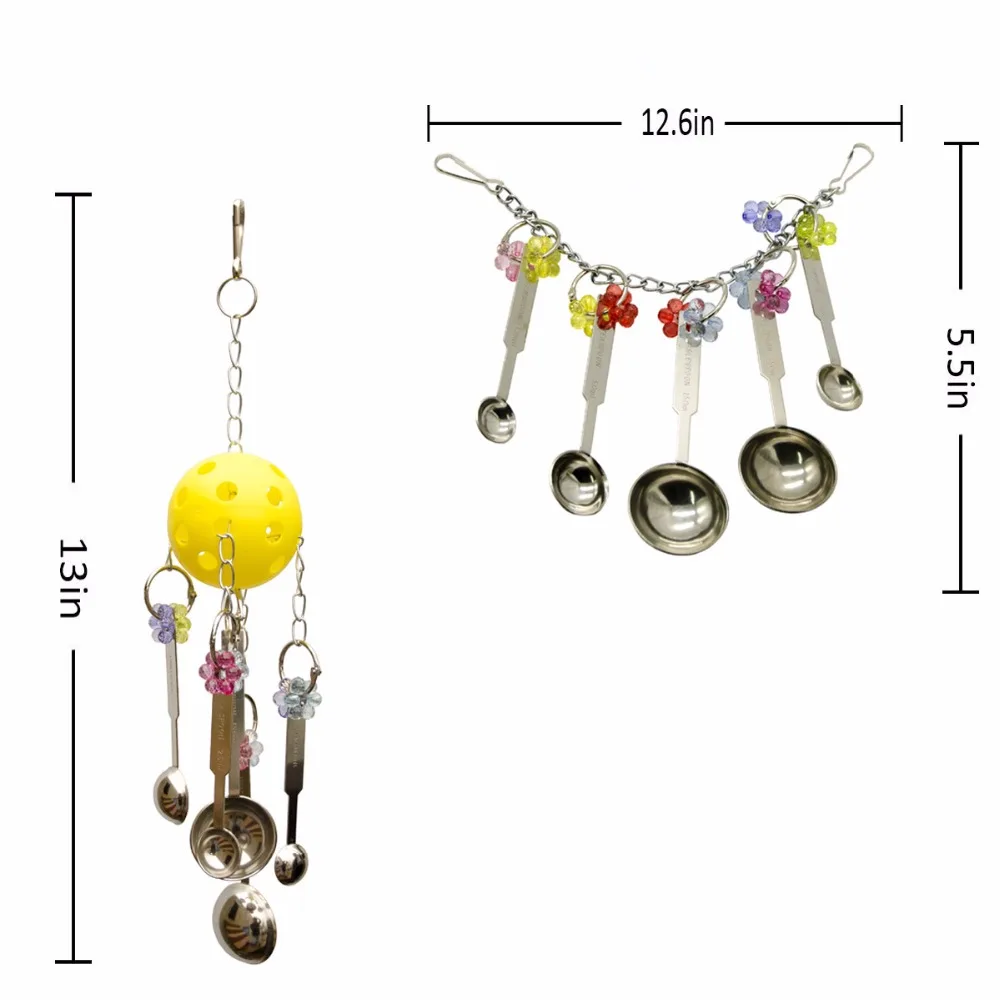 Игрушки для попугаев аксессуары птиц кокатиль и окунь украшение клетки | Дом сад