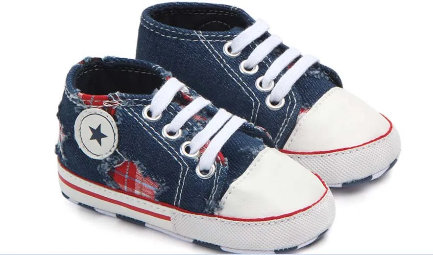 Детские кроссовки demin детская обувь для первых шагов ботинки новорожденных на