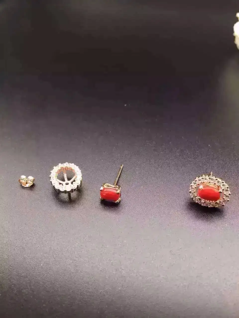Серьги-гвоздики с натуральным зеленым изумрудом, 925 серебряные серьги с натуральными драгоценными камнями, две вещи, женские модные вечерние серьги, ювелирные изделия