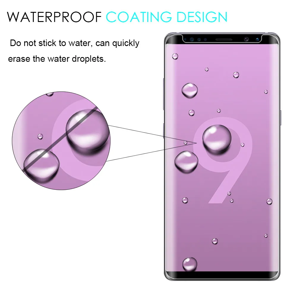 3D Защита экрана для Samsung Galaxy S8 9 Plus Note8 Note9 Закаленное стекло Защитная пленка S10 lite