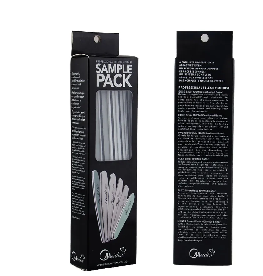 MeiDiSi Пилочки для ногтей Новый 6 шт./компл. Книги по искусству пилочка буфера