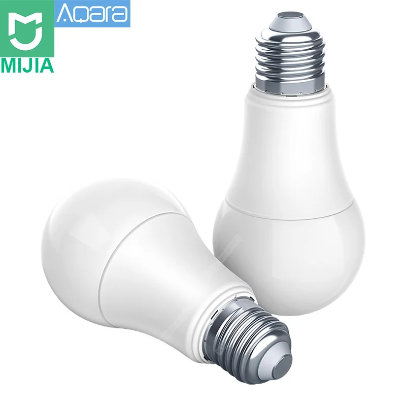 Xiao mi Aqara 9W E27 2700 K-6500 K 806lum умный светодиодный светильник белого цвета для работы с домашним комплектом и умной лампой mi Home App