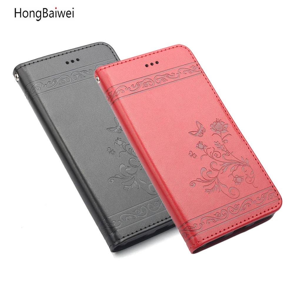 Кожаный чехол книжка для Xiaomi Redmi 4X Pro бумажник подставка телефона Оригинальный Xiomi