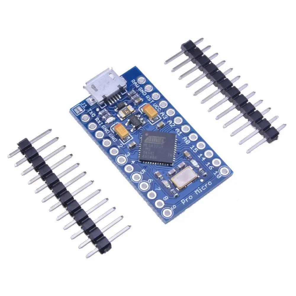 Pro Micro USB ATmega32U4 контроллер 5 в 16 МГц плата модуль для Arduino/Leonardo Замена ATmega328 |