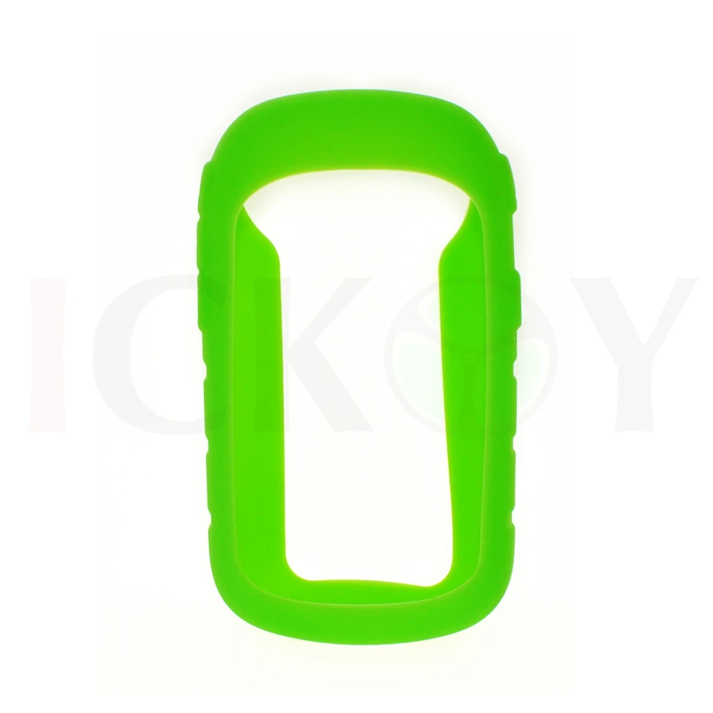 Ручной силиконовый резиновый защитный чехол ICKOY с GPS зеленый + ЖК экран для Garmin eTrex