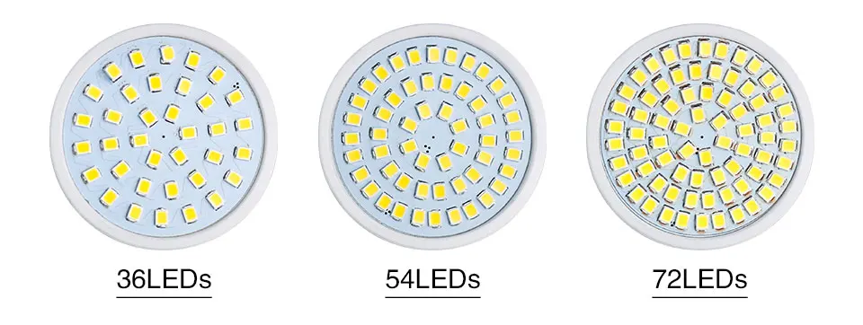 MR16 GU5.3 AC220V 110V DC 12V Светодиодный лампа 2835SMD 36/54/72 светодиодный s прожектор лампары Bombilla свет MR16 4W 6W 8W для Гостиная