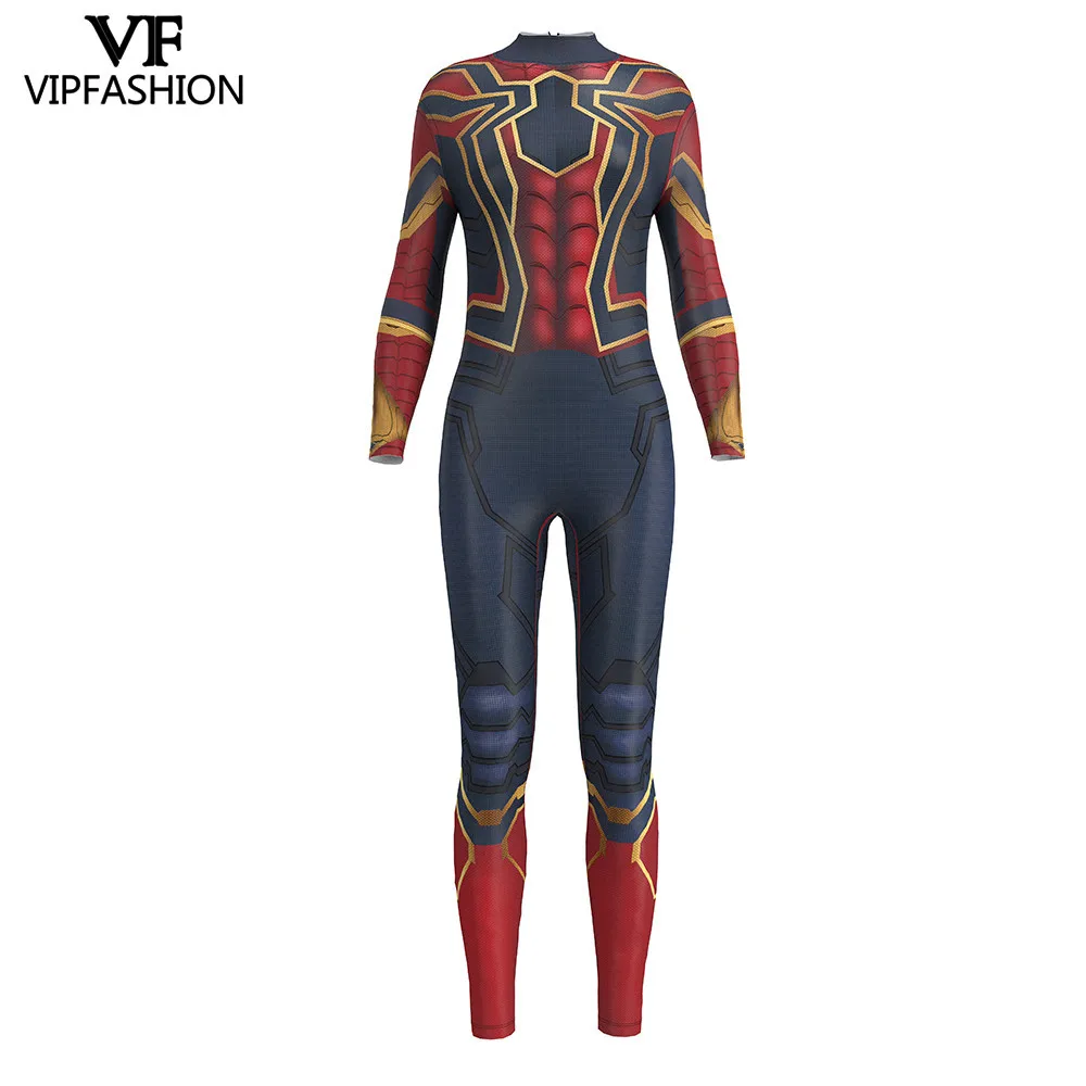 Женский костюм супергероя паука с принтом для вечеринки косплея новинка